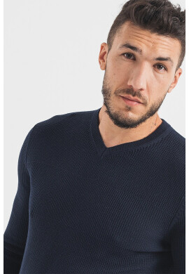 Jack & Jones Пуловер Arthur с шпиц - Pepit.bg