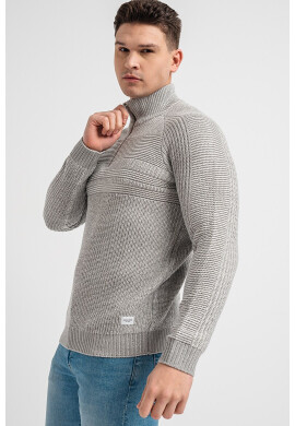 Jack & Jones Пуловер с къс цип - Pepit.bg