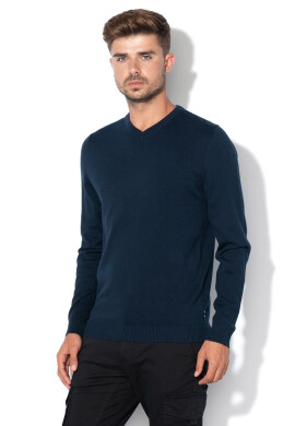 Jack&Jones Пуловер с шпиц - Pepit.bg