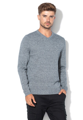 Jack & Jones Пуловер с шпиц - Pepit.bg