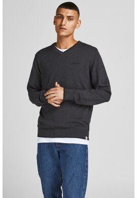 Jack & Jones Пуловер Tons с шпиц - Pepit.bg