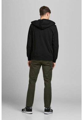 Jack  Jones Худи с памук Basic с цип - Pepit.bg