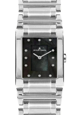 Jacques Lemans Часовник с циркони - Pepit.bg