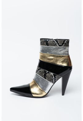 Jeffrey Campbell Кожени боти Complexed - Pepit.bg