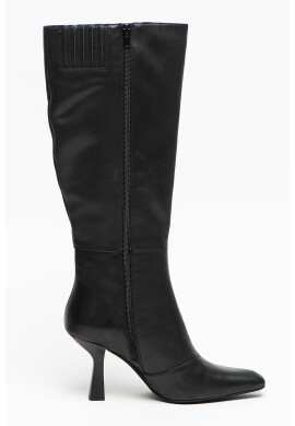 Jeffrey Campbell Кожени ботуши с цип - Pepit.bg