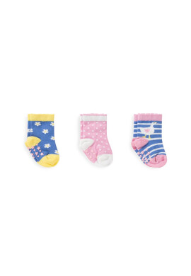 JoJo Maman Bebe Десенирани чорапи - 3 чифта - Pepit.bg