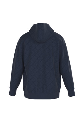 JOOP Jeans Худи с цип и монограм - Син - Pepit.bg