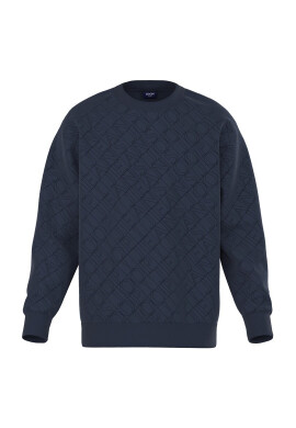 JOOP Jeans Суитшърт с монограм - Син - Pepit.bg