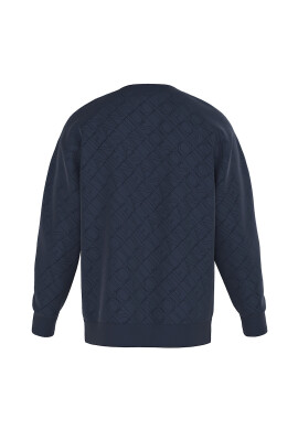 JOOP Jeans Суитшърт с монограм - Син - Pepit.bg
