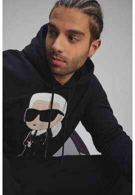 Karl Lagerfeld Худи с бродирано лого - Pepit.bg