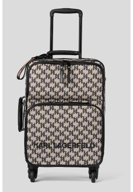 Karl Lagerfeld Куфар с монограм - 34 л - Pepit.bg
