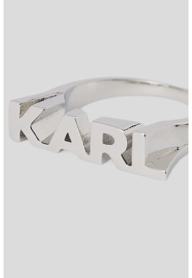 Karl Lagerfeld Пръстен с лого - Pepit.bg