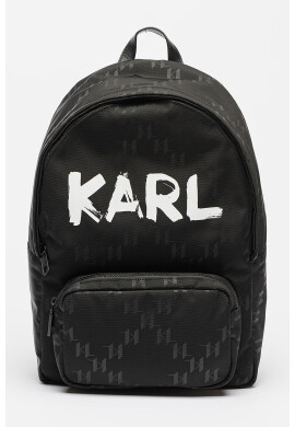 Karl Lagerfeld Раница с монограм - Pepit.bg