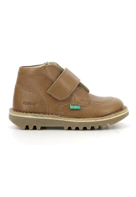 Kickers kids Кожени боти с грайфер - Pepit.bg