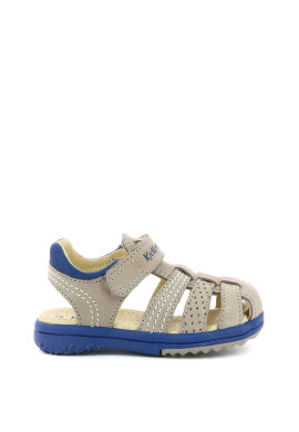 Kickers kids Кожени сандали - Pepit.bg