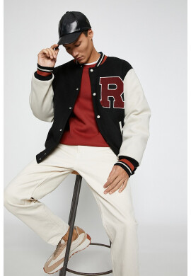 KOTON Яке Varsity с бродерия - Pepit.bg