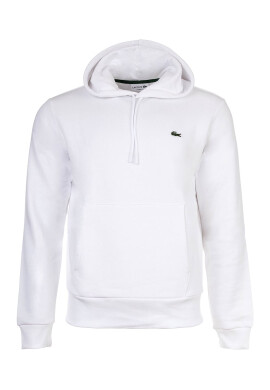 Lacoste Худи с джоб кенгуру - Бял - Pepit.bg