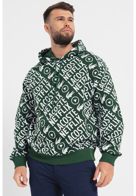 Lacoste Памучно худи с лого - Pepit.bg