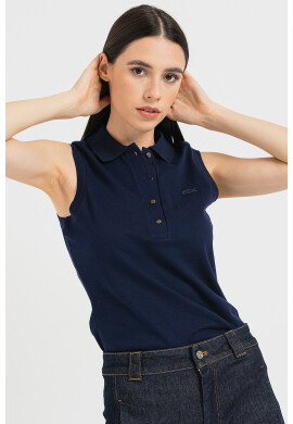 Lacoste Топ от пике с яка - Pepit.bg