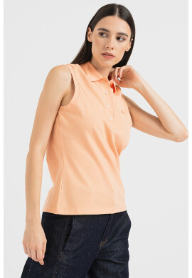 Lacoste Топ от пике с яка - Pepit.bg