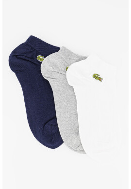 Lacoste Унисекс чорапи - 3 чифта - Pepit.bg