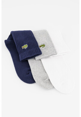 Lacoste Унисекс чорапи - 3 чифта - Pepit.bg