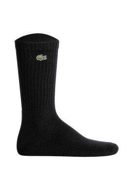 Lacoste Унисекс дълги чорапи - 3 чифта - Бял/Сив/Тъмносин - Pepit.bg