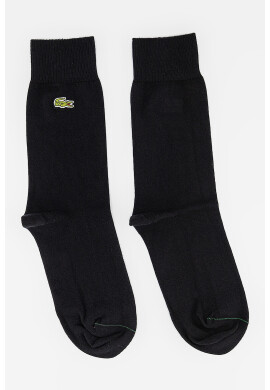Lacoste Унисекс дълги чорапи - 4 чифта - Черен/Сив - Pepit.bg