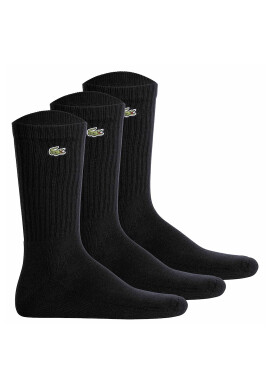Lacoste Унисекс дълги чорапи с лого 3 чифта - Pepit.bg