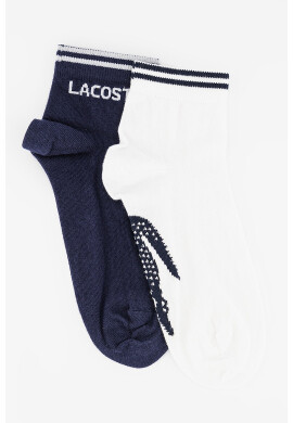 Lacoste Унисекс къси чорапи - 2 чифта - Pepit.bg