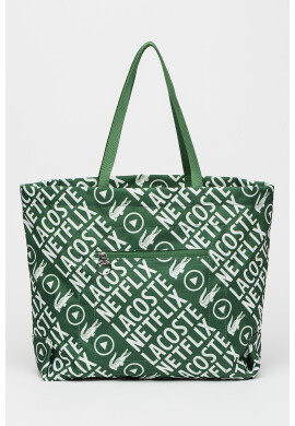 Lacoste Унисекс шопинг чанта с монограми - Pepit.bg