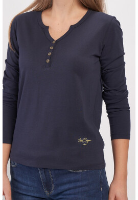 Lee Cooper Блуза с деколте Henley - Pepit.bg