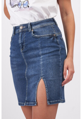 Lee Cooper Дънкова пола с шлиц отпред - Pepit.bg