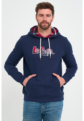 Lee Cooper Худи с джоб кенгуру с лого - Pepit.bg