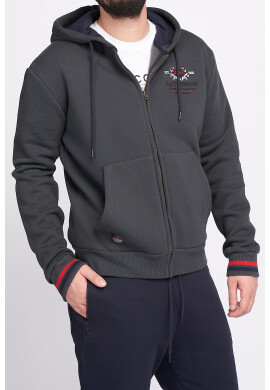 Lee Cooper Худи с цип и лого - Pepit.bg