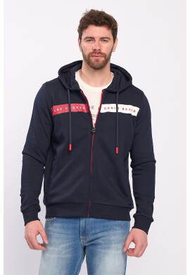 Lee Cooper Худи с цип и лого - Pepit.bg