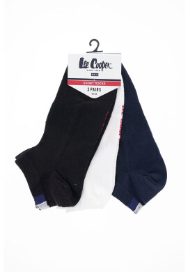 Lee Cooper Къси чорапи с лого - 3 чифта - Pepit.bg