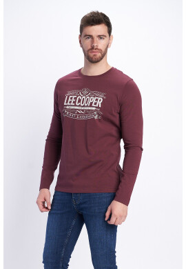 Lee Cooper Памучна блуза с лого - Pepit.bg