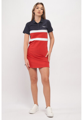 Lee Cooper Рокля тип тениска с бродирано лого - Pepit.bg