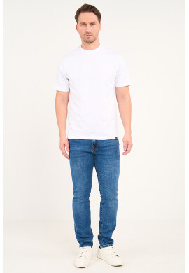 Lee Cooper Слим дънки с 5 джоба - Син - Pepit.bg