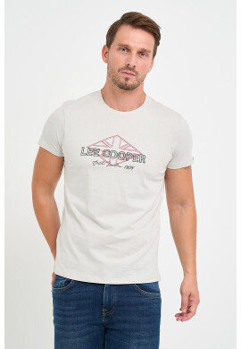 Lee Cooper Тениска с бродирано лого - Pepit.bg
