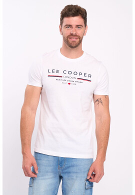 Lee Cooper Тениска с лого - Pepit.bg