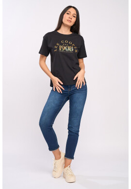 Lee Cooper Тениска с лого - Pepit.bg