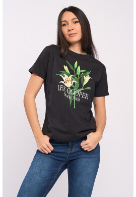 Lee Cooper Тениска с лого - Pepit.bg