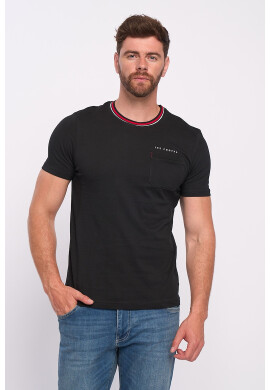 Lee Cooper Тениска с овално деколте - Pepit.bg