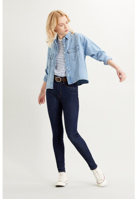 Levi's Дънкова риза с джоб с капаче - Pepit.bg