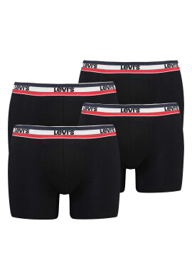 Levis Боксерки с лого - 4 чифта - Черен - Pepit.bg