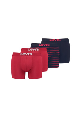 Levis Боксерки с принт - 4 чифта - Червен/Черен - Pepit.bg