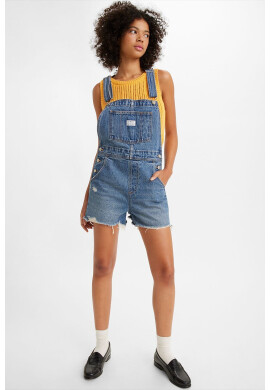 Levi's Дънков къс гащеризон - Pepit.bg
