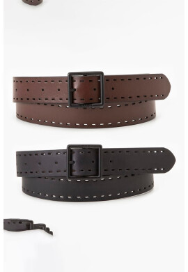 Levis Двулицев колан от кожа Core - Pepit.bg